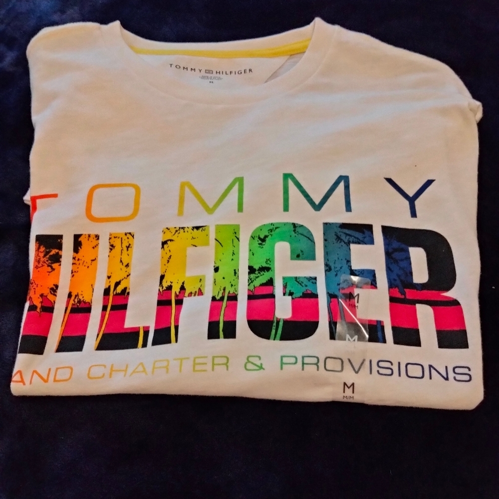 Multi color tee shirt